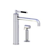 Horus Minoé Contemporary Collection - Single Lever Kitchen Mixer, Swivel Spout / No Waste - Chrome 37.723-CH