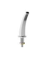 Horus Nouvelle Vague “part of Contemporary Collection - Deck Mounted Pull up Handset & Flexible - Satin Brass 40.477-LS