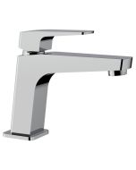 Horus Echo Equinox316 Collection - Single Lever Basin Mixer with up and down Drain - Satin Brass 43.789.E2-LS