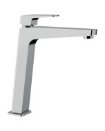 Horus Echo Equinox316 Collection - Single Lever Basin Mixer Extended Version with up and down Drain - Matt Black 43.799.E2-NO