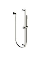 Horus Minoé Contemporary Collection - Wall Shower Set with Rail, Flexible Hose and Handspray - Matt Black 47.532-NO