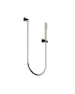 Horus Minoé Contemporary Collection - Wall Shower Set + Wall Hook + Handspray + Hose - Satin Brass 47.589-LS