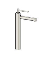 Horus Minoé Contemporary Collection - Single Lever Basin Mixer - Extended Version, with up and down Drain - Satin Brass 47.719-LS