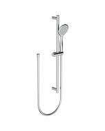 Horus Naja Contemporary Collection - Shower Rail with Handshower on Silding Support and Flexible Hose - Matt Black 48.542-NO