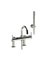 Horus Minoé Contemporary Collection - Complete Deck Thermostatic Bath-shower Mixer - Matt Black 49.715-NO