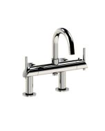 Horus Minoé Contemporary Collection - Complete Deck Thermostatic Bath-shower Mixer - Satin Brass 49.785-LS