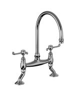 Horus Montmartre Classic Collection - 2-hole Kitchen Mixer / No Waste - Polished Nickel 50.141-NB
