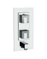 Horus Myriad Contemporary Collection - Trim for Concealed Thermostatic Mixing - Private: Chrome / Myriad 55.504-CH