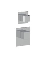 Horus Philae Equinox316 Collection - Trim for Thermostatic Mixer - Satin Brass 80.521-LS