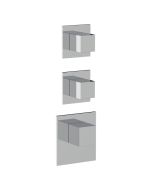 Horus Philae Equinox316 Collection - Trim for Thermostatic Mixer - Matt Black 80.522-NO
