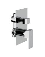 Horus Philae Equinox316 Collection - Concealed Shower Mixer - 2 Outlets with Diverter - Matt Black 80.701.E2-NO