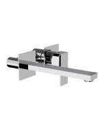Horus Philae Equinox316 Collection - Concealed Wall 2 Hole Single Lever Basin Mixer - Satin Brass 80.762.E2-LS