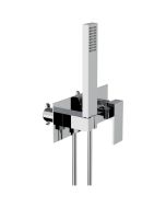 Horus Philae Equinox316 Collection - Wall-mounted Shower Mixer + Hand Shower + Flexible - Chrome 80.782.E2-CH