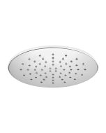 Horus Nouvelle Vague “part of Contemporary Collection - Shower Head Ø 300 Thickness 8,5 Mm Anti Limestone Nozzles Without Arm - Satin Brass 82.007-LS
