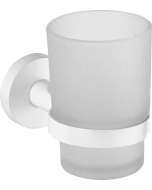 Ποτηροθήκη Γυαλί Λευκό Bronze Art Fairmont MH08-20-AA