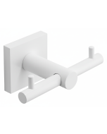 Άγκιστρο Διπλό Λευκό Bronze Art Noir-Project MH09-36-AA