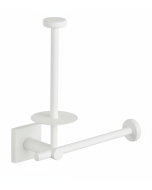 Χαρτοθήκη Διπλή Λευκό Bronze Art Noir-Project MH09-55-AA-K