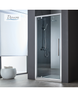 PIVOT 70 (67-71εκ) DEVON FLOW CLEAN-GLASS CHROME PF70C-100