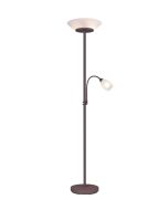 Φωτιστικό Επιδαπέδιο Ø34*Υ180 εκ. Δίφωτο 2*Ε27 Μέταλλο Χρώμα Σκουριάς Trio Lighting RL Gerry R40063124