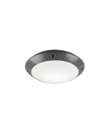 Πλαφονιέρα Οροφής Μαύρη 26xH8cm Εξ.Χώρου IP54  E27 Trio Lighting Camaro R60501042