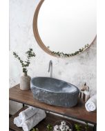 Νιπτήρας Πέτρινος Επιτραπέζιος 40*50cm Bati River Stone 