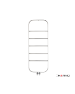 Θερμαινόμενη Πετσετοκρεμάστρα μπάνιου Inox SPARK 120x45 Brushed SPA12045-111