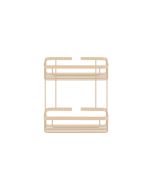 Sanco Shower Baskets Διπλή παραλ/μη Θήκη Μόκα ματ 00004-M103