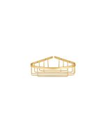Sanco Shower Baskets Γωνιακή Θήκη PVD χρυσό ορείχαλκο βουρτσιστό 00008-PVD-02BR