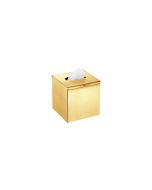 Sanco Tissue Dispensers Tissue Box Free standing | Wall mounted (AISI 304) PVD χρυσό ορείχαλκο βουρτσιστό 00106-PVD-02BR