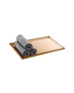 Sanco Hotel Amenities Guest Towel Tray PVD θερμό μπρονζέ γυαλιστερό 00136-PVD-01PL