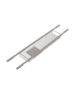Sanco Shower Baskets Σπογγοθήκη Μπανιέρας Ρυθμιζόμενη Τετράγωνη Γκρι τσιμέντου ματ 00151-M104