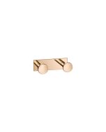 Sanco Bath Robe Hook & Door Stop Διπλό Άγκιστρο PVD θερμό μπρονζέ γυαλιστερό 00682-PVD-01PL