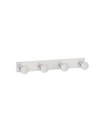 Sanco Bath Robe Hook & Door Stop Τετραπλό άγκιστρο PVD νίκελ ατσάλι 00684-PVD-11BR