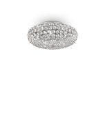 Φωτιστικό Οροφής KING PL5 Χρώμιο Ideal Lux 075419