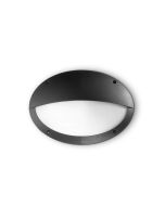 Απλίκα POLAR-2 AP1 OVAL Μαύρο Ideal Lux 096728