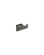 Sanco Monogram Άγκιστρο διπλό PVD gun metal γυαλιστερό 120418-PVD-05PL