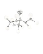 Φωτιστικό Οροφής NODI PL9 Χρώμιο Ideal Lux 133393