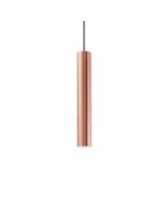 Κρεμαστό Φωτιστικό LOOK SP1 ROUND D60 H400 RAME Ideal Lux 141855