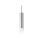 Κρεμαστό Φωτιστικό LOOK SP1 ROUND D60 H400 Διάφανο Ideal Lux 194806