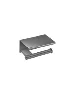 Sanco Academia Χαρτοθήκη με καπάκι PVD gun metal βουρτσιστό 21807-PVD-05BR