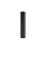 Φωτιστικό Οροφής LOOK PL1 SQUARE D60 H400 Μαύρο Ideal Lux 233826