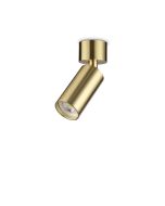 Απλίκα DYNAMITE AP1 ROUND Ορείχαλκος Ideal Lux 244662