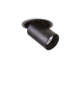 Χωνευτό Φωτιστικό NOVA FI 12W 3000K Μαύρο Ideal Lux 248189