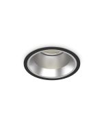 Χωνευτό Φωτιστικό OFF FI 28W 4000K Μαύρο Ideal Lux 266589