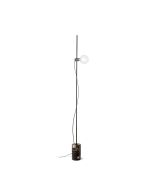 Φωτιστικό Δαπέδου EVA PT1 Μαύρο Ideal Lux 295213