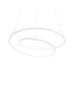 Κρεμαστό Φωτιστικό OZ SP D080 DALI Λευκό 3000K Ideal Lux 304571