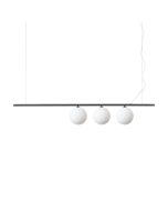 Κρεμαστό Φωτιστικό PERLINE SP3 Μαύρο Ideal Lux 307008