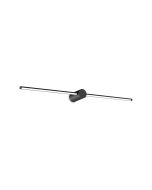 Απλίκα ESSENCE AP ROUND D075 LUCE A 45° Μαύρο 3000K Ideal Lux 310145