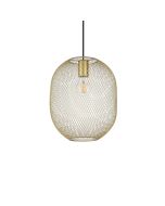 Κρεμαστό Φωτιστικό NET SP1 D24 Χρυσό Ideal Lux 317267