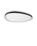 Φωτιστικό Οροφής GEMINI PL D081 ON-OFF Μαύρο 3000K Ideal Lux 328089